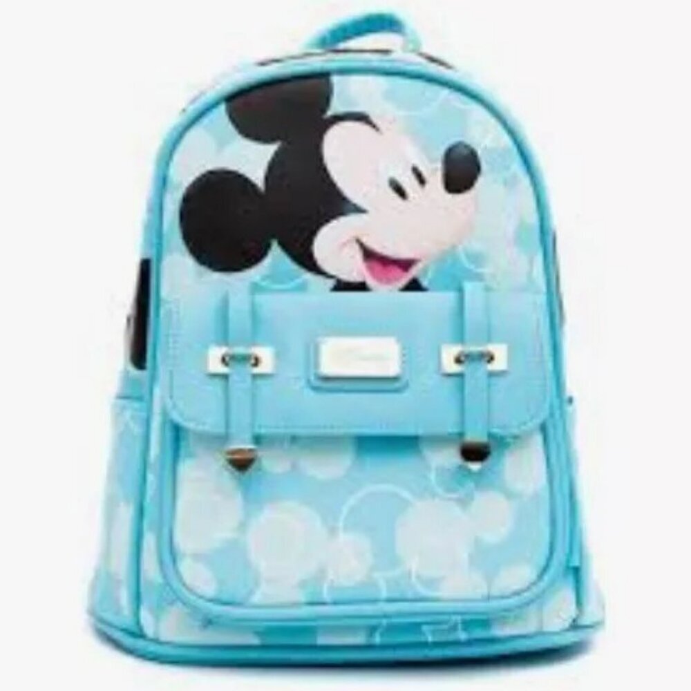 WondaPOP Disney Mickey Mouse Baby Blue Mini Backpack - Limited Edition - NWT​